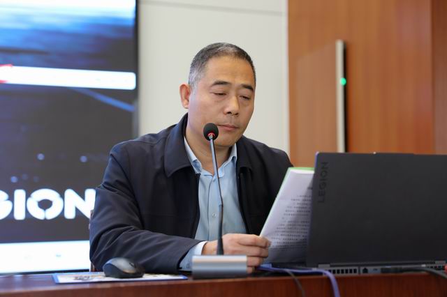 调整大小 滕州一中校长赵维浩作总结讲话.JPG
