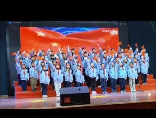 简篇-【善城善校】【全环境立德树人】班歌嘹亮，梦想起航——滕州市至善学校小学部举行优秀班歌展评活动