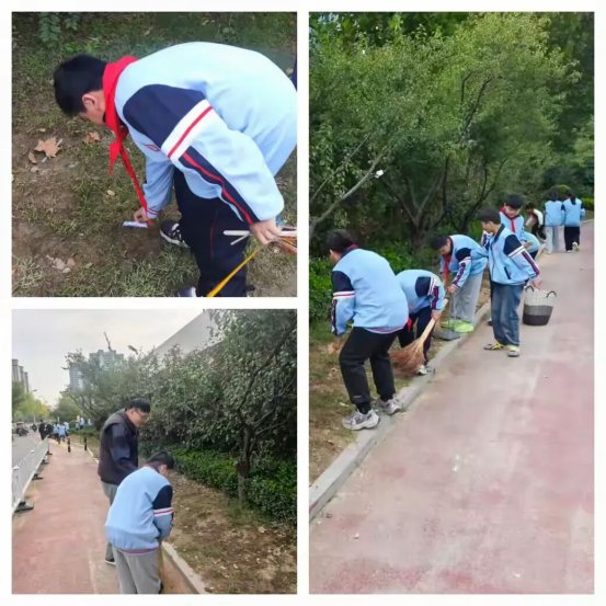 简篇-红领巾志愿行 ﻿至善学校小学部少先队员劳动实践活动