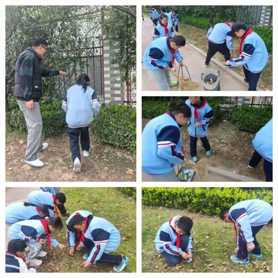 简篇-红领巾志愿行 ﻿至善学校小学部少先队员劳动实践活动