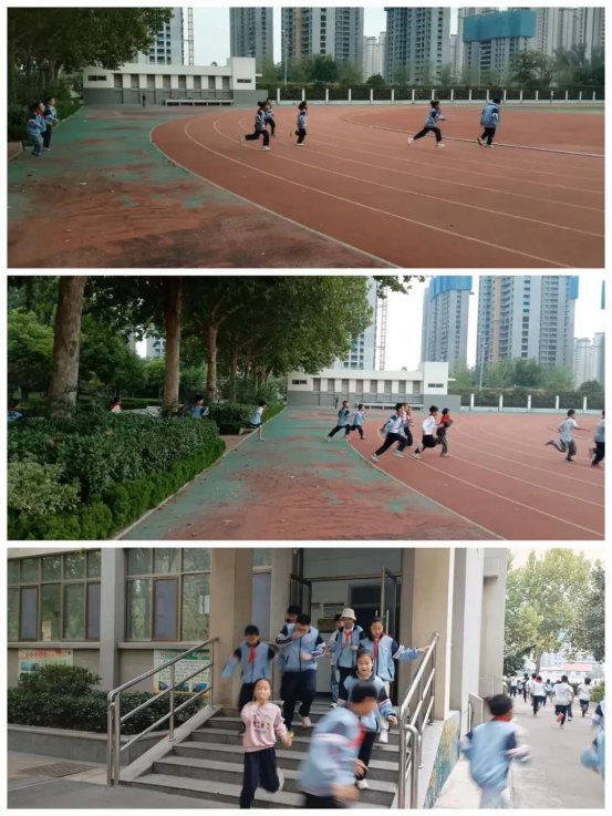 简篇-安全演练 守护成长——至善学校小学部应急疏散演练