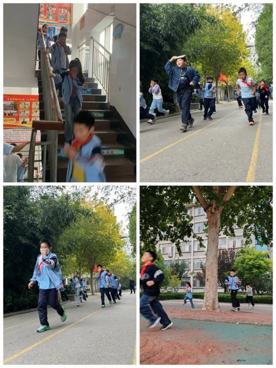 简篇-安全演练 守护成长——至善学校小学部应急疏散演练