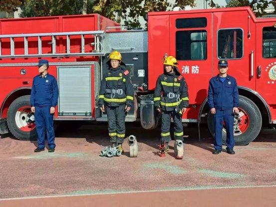 简篇-滕州市至善学校七年级消防演练活动