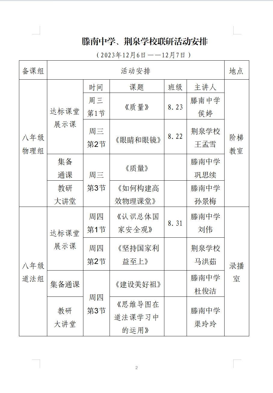 滕南中学